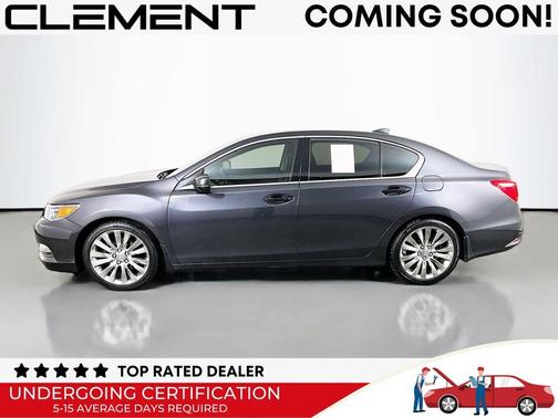 Graphite Luster Metallic 2016 Acura RLX Technology Package