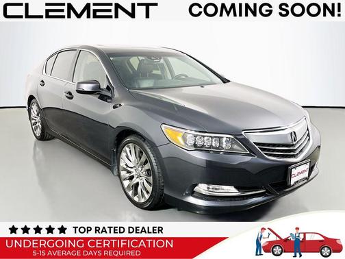 Graphite Luster Metallic 2016 Acura RLX Technology Package