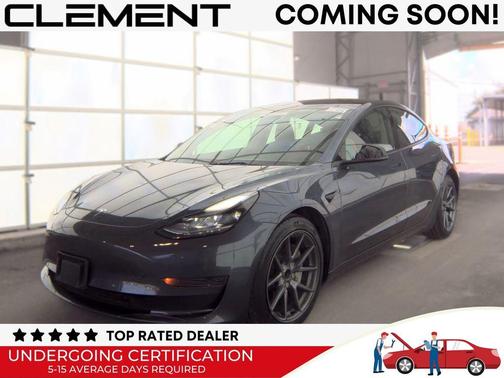 Gray 2023 Tesla Model 3 Base
