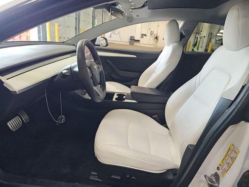 Pearl White Multi 2021 Tesla Model 3 Performance