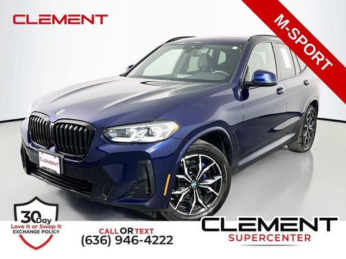 Tanzanite Blue II Metallic 2023 BMW X3 xDrive30i