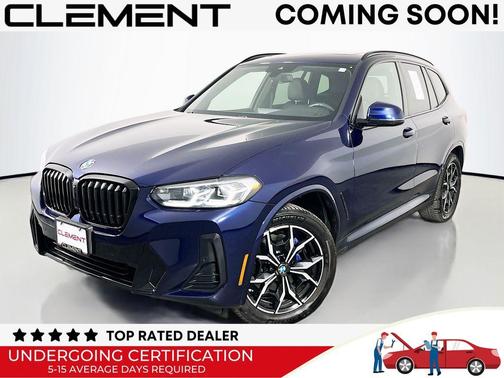 Tanzanite Blue II Metallic 2023 BMW X3 xDrive30i