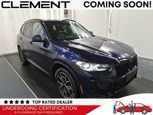 Tanzanite Blue II Metallic 2023 BMW X3 xDrive30i