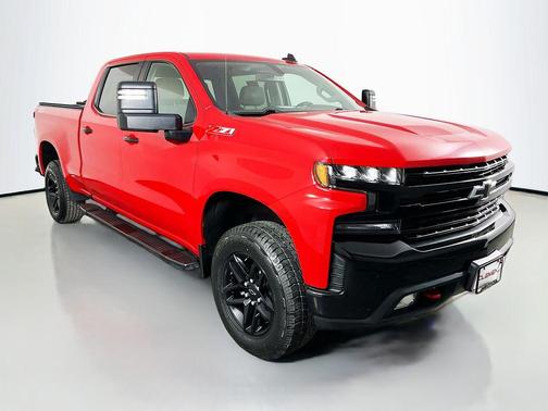 Red 2021 Chevrolet Silverado 1500 LT Trail Boss