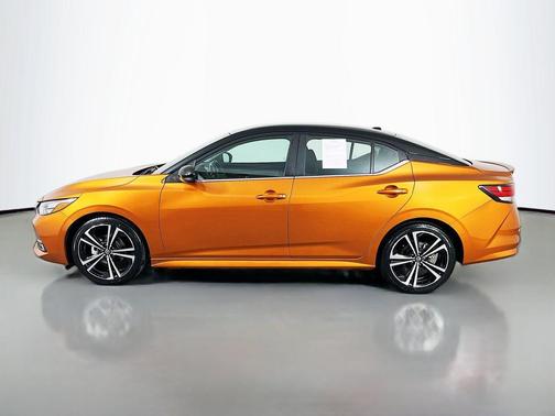 Orange 2023 Nissan Sentra SR