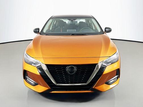 Orange 2023 Nissan Sentra SR