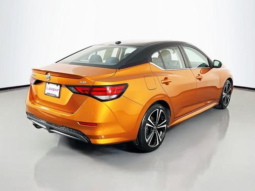 Orange 2023 Nissan Sentra SR