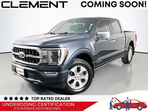 Carbonized Gray Metallic 2021 Ford F-150 Platinum