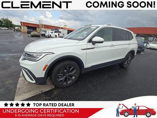 Pure White 2022 Volkswagen Tiguan 2.0T SE