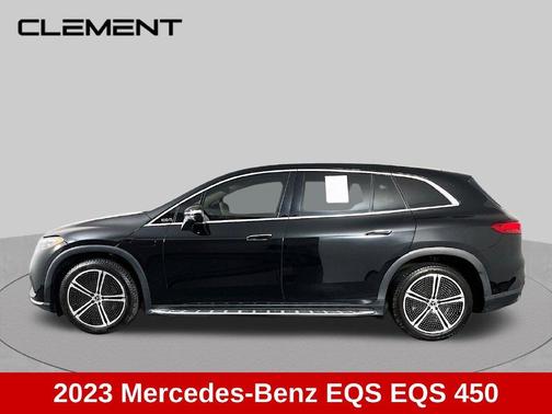 Black 2023 Mercedes-Benz EQS 450 Base 4MATIC