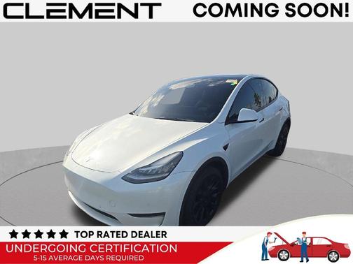 Pearl White Multi 2021 Tesla Model Y Long Range