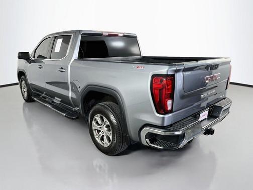Satin Steel Metallic 2021 GMC Sierra 1500 SLE