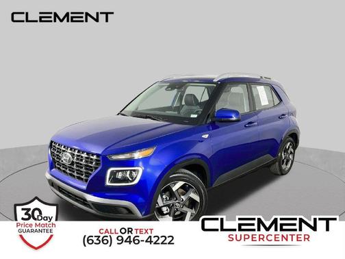 Intense Blue 2025 Hyundai VENUE Limited