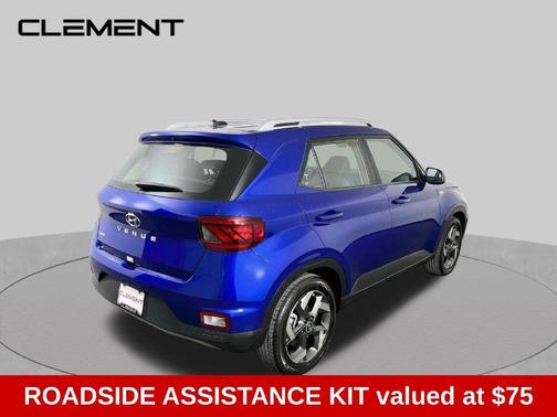 Intense Blue 2025 Hyundai VENUE Limited