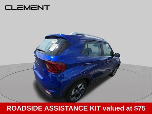 Intense Blue 2025 Hyundai VENUE Limited