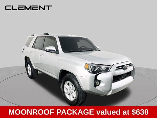 Classic Silver Metallic 2024 Toyota 4Runner SR5 Premium