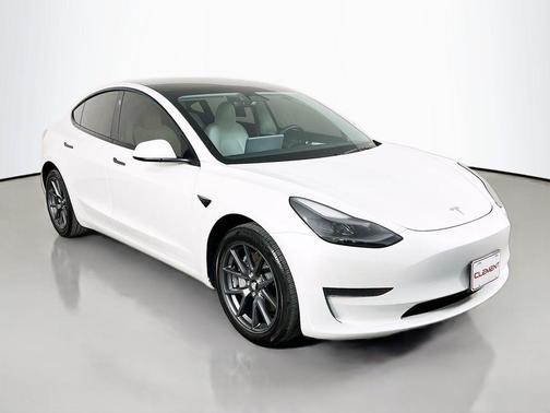 Pearl White Multi 2023 Tesla Model 3 Base