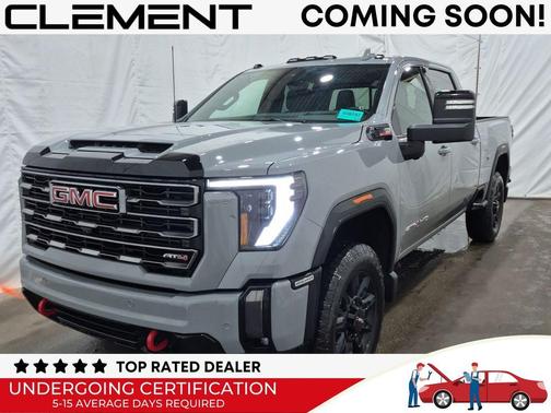 Gray 2024 GMC Sierra 2500 AT4