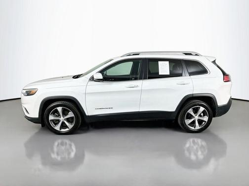 Bright White Clearcoat 2020 Jeep Cherokee Limited