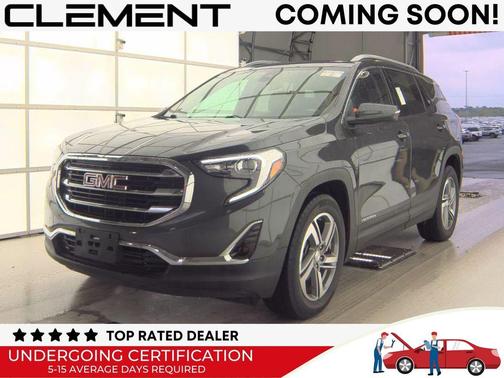 Graphite Gray Metallic 2021 GMC Terrain SLT