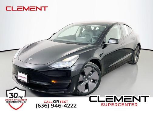 Black 2023 Tesla Model 3 Base