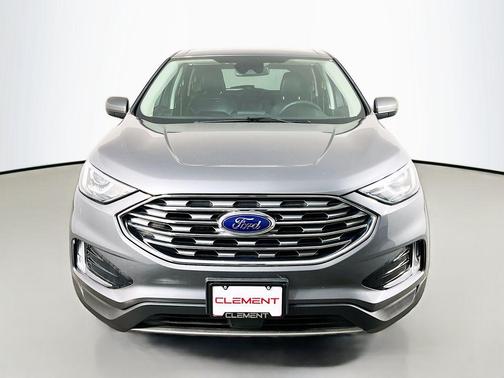 Gray Metallic 2021 Ford Edge SEL
