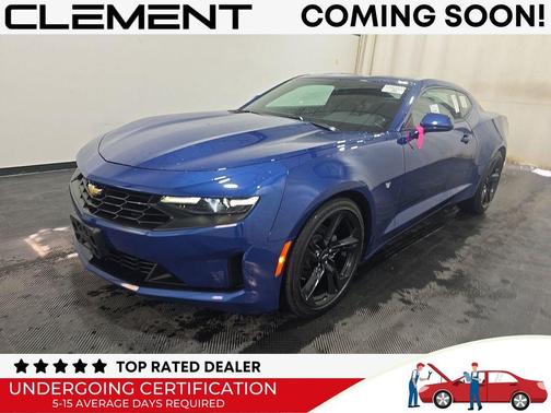 Riverside Blue Metallic 2022 Chevrolet Camaro 1LT