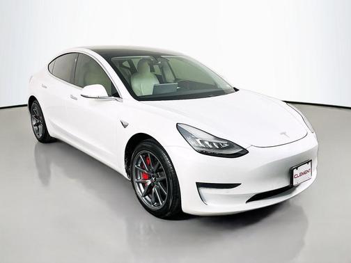 White 2020 Tesla Model 3 Long Range