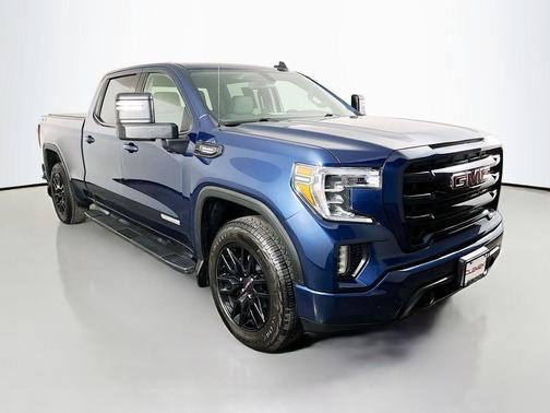 Pacific Blue Metallic 2021 GMC Sierra 1500 Elevation