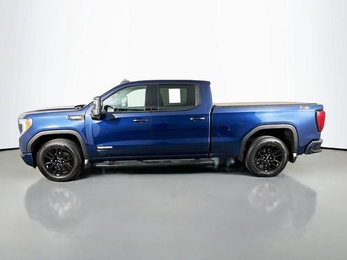 Pacific Blue Metallic 2021 GMC Sierra 1500 Elevation
