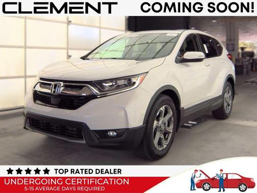 Platinum White Pearl 2019 Honda CR-V EX-L