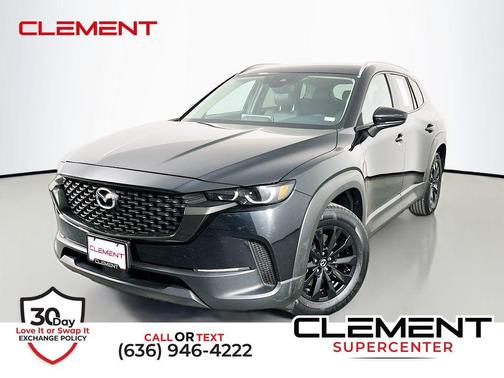 Jet Black Mica 2024 Mazda CX-50 2.5 S Preferred Package