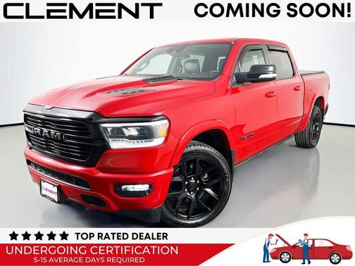 Flame Red Clearcoat 2021 RAM 1500 Laramie