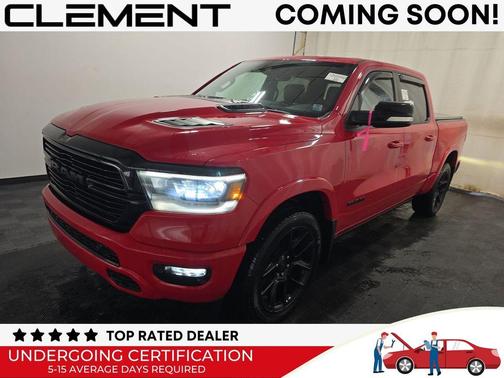 Flame Red Clearcoat 2021 RAM 1500 Laramie