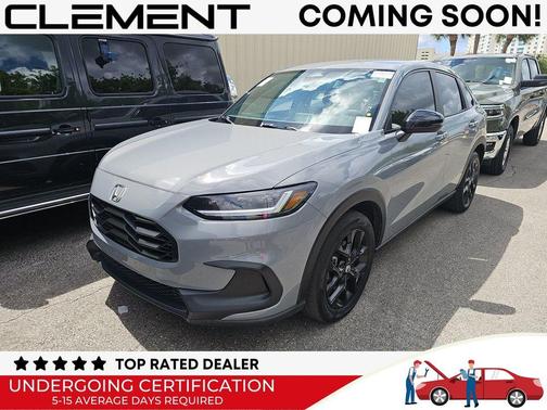 Urban Gray Pearl 2024 Honda HR-V Sport