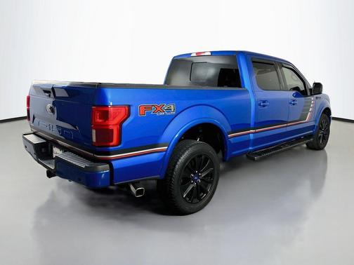 Velocity Blue Metallic 2019 Ford F-150 Lariat