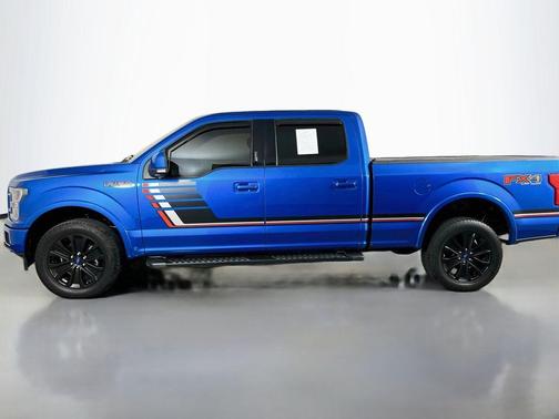 Velocity Blue Metallic 2019 Ford F-150 Lariat
