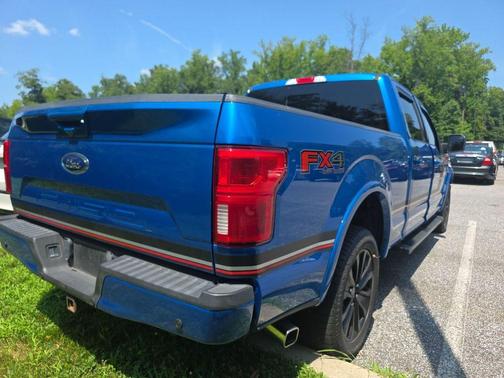 Velocity Blue Metallic 2019 Ford F-150 Lariat