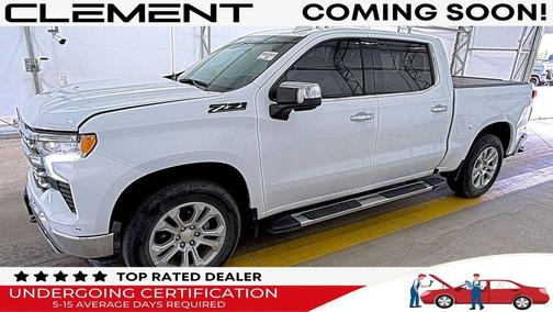 Summit White 2022 Chevrolet Silverado 1500 LTZ