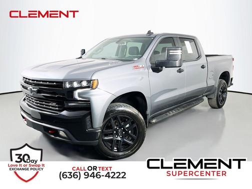 Satin Steel Metallic 2022 Chevrolet Silverado 1500 Limited LT Trail Boss