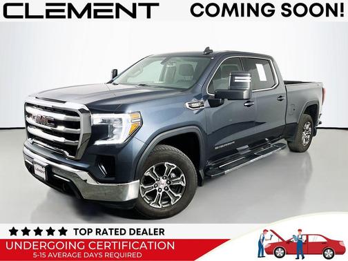 Pacific Blue Metallic 2022 GMC Sierra 1500 Limited SLE