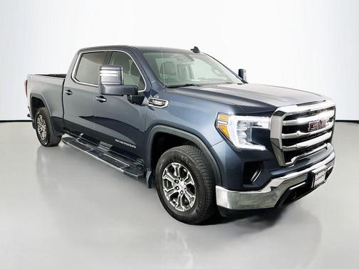 Pacific Blue Metallic 2022 GMC Sierra 1500 Limited SLE