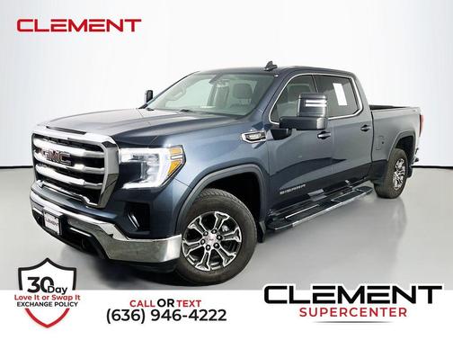 Pacific Blue Metallic 2022 GMC Sierra 1500 Limited SLE