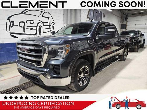 Pacific Blue Metallic 2022 GMC Sierra 1500 Limited SLE