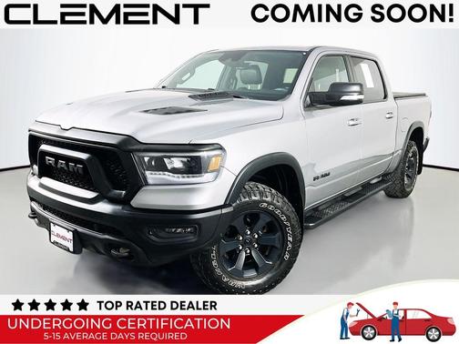 Billet Silver Metallic Clearcoat 2022 RAM 1500 Rebel