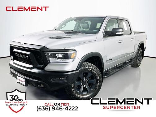 Billet Silver Metallic Clearcoat 2022 RAM 1500 Rebel