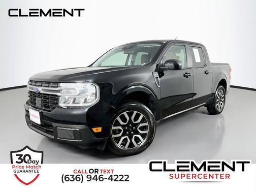 Shadow Black 2024 Ford Maverick Lariat
