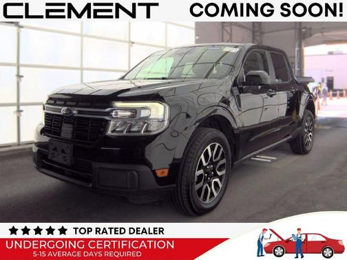 Shadow Black 2024 Ford Maverick Lariat