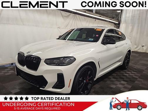 Alpine White 2023 BMW X4 M40i