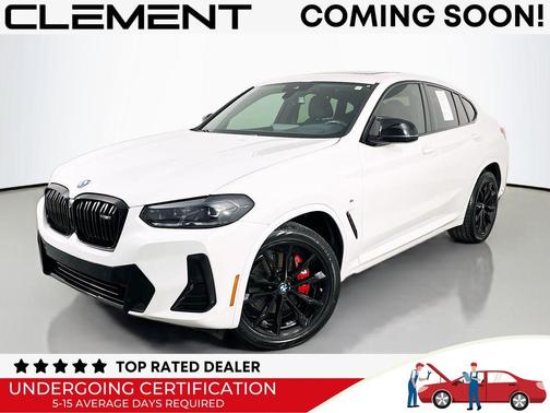 Alpine White 2023 BMW X4 M40i